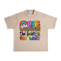 French Oak kiss whoever the fuck you want Urban Heavy Tee - LillyAllenDesigns