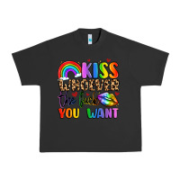 Pigment Black kiss whoever the fuck you want Urban Heavy Tee - LillyAllenDesigns