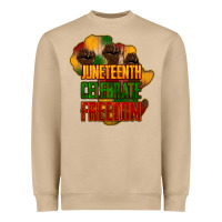 Mushroom juneteenth celebrate freedom Heavyweight Sweatshirt - NancyCooperArtShop