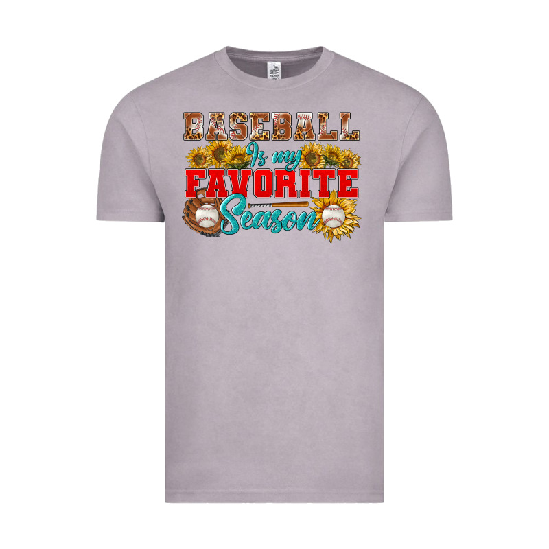 Baseball Is My Favorite Season Vintage Tee by BundleAndBundleShop | Teevron