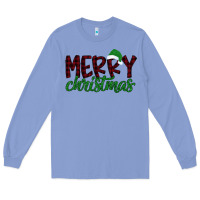 Colony Blue Merry Christmas Long Sleeve Tee - Bettercallsaul
