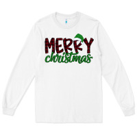 White Merry Christmas Long Sleeve Tee - Bettercallsaul