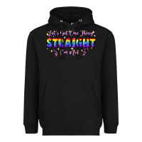 Black Let's get one thing straight i'm not Heavyweight Hoodie - FaDigitalArtStudio