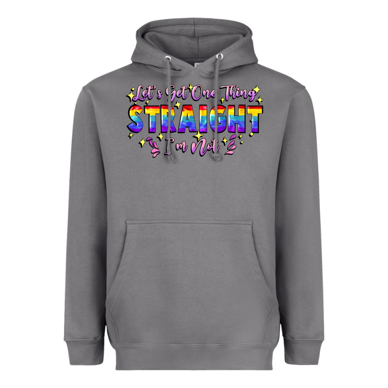 Let's Get One Thing Straight I'm Not Heavyweight Hoodie by FaDigitalArtStudio | Teevron