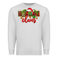 Dove Grey Christmas Grammy Claus Mother's Day Premium Sweatshirt - FaDigitalArtStudio