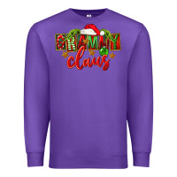 Christmas Grammy Claus Mother's Day Premium Sweatshirt | Teevron