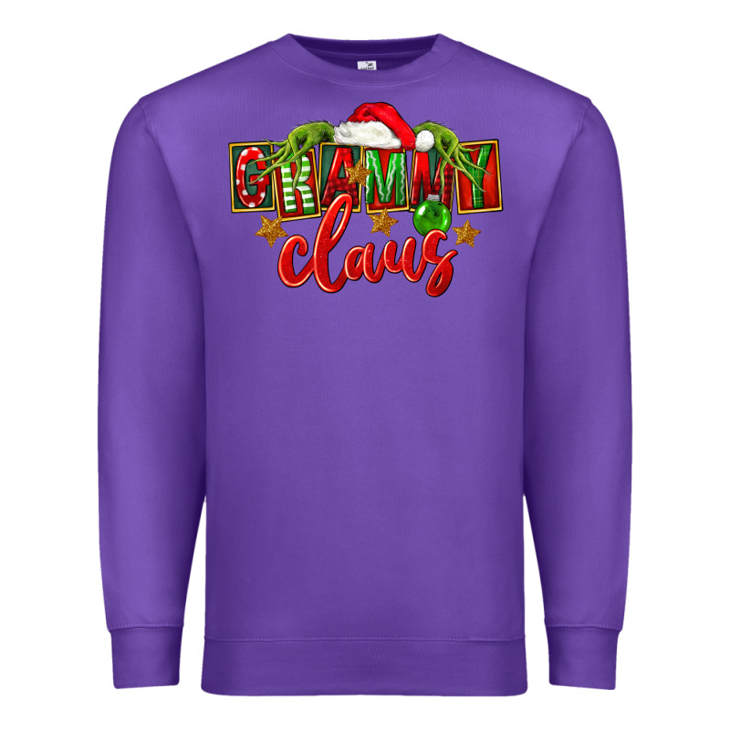 Christmas Grammy Claus Mother's Day Premium Sweatshirt by FaDigitalArtStudio | Teevron