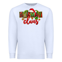 White Christmas Grammy Claus Mother's Day Premium Sweatshirt - FaDigitalArtStudio