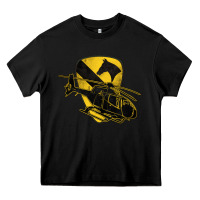 Black 1st cavalry division chopper helicopter air cav Heavy Core Tee - Jasminsmagicworld