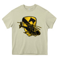 Mossy 1st cavalry division chopper helicopter air cav Heavy Core Tee - Jasminsmagicworld