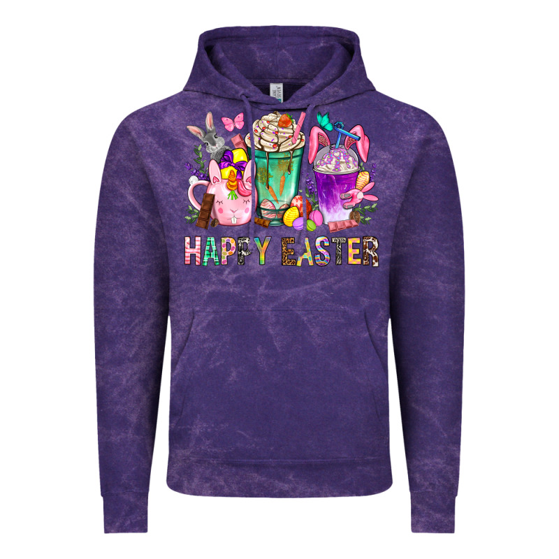 Happy Easter Coffee Cups With Bunny Vintage Hoodie by BundleAndBundleShop | Teevron