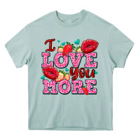 Arona i love you more with lips and strawberry Heavy Core Tee - AdoDesignShop
