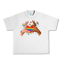 Lunar Rock lgbtq pride hands Urban Heavy Tee - LillyAllenDesigns