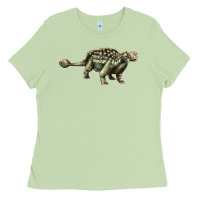 Matcha Ankylosaurus T-Rex Ladies Tee - LillyAllenDesigns