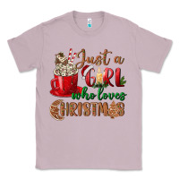 Lilac just a girl who loves christmas Classic Tee - BundleAndBundleShop