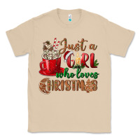 Mushroom just a girl who loves christmas Classic Tee - BundleAndBundleShop