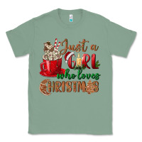 Just A Girl Who Loves Christmas Classic Tee | Teevron