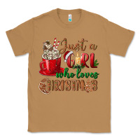 Toasted Coconut just a girl who loves christmas Classic Tee - BundleAndBundleShop