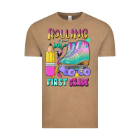 Vintage Coffee rolling into first grade Vintage Tee - BundleAndBundleShop