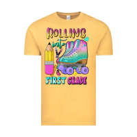 Vintage Mustard rolling into first grade Vintage Tee - BundleAndBundleShop