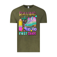 Vintage Olive rolling into first grade Vintage Tee - BundleAndBundleShop