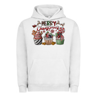 Pigment Lunar Rock Merry Christmas Urban Hoodie - CowhideDigitalArt