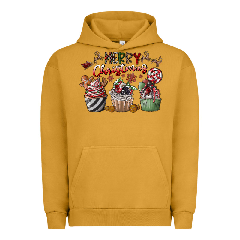 Merry Christmas Urban Hoodie by CowhideDigitalArt | Teevron