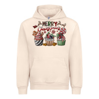 Sandshell Merry Christmas Urban Hoodie - CowhideDigitalArt