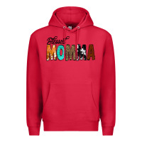 Cardinal Blessed Momma Premium Hoodie - CowCowDesign
