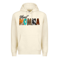 Sandshell Blessed Momma Premium Hoodie - CowCowDesign