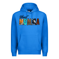 True Royal Blessed Momma Premium Hoodie - CowCowDesign