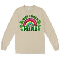Mushroom st patricks day one lucky mini Long Sleeve Tee - RanaPortraitStore