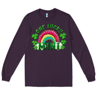 Plum st patricks day one lucky mini Long Sleeve Tee - RanaPortraitStore