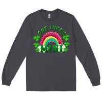 Smoke st patricks day one lucky mini Long Sleeve Tee - RanaPortraitStore