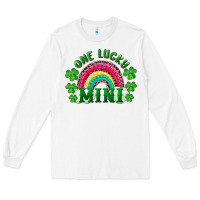 White st patricks day one lucky mini Long Sleeve Tee - RanaPortraitStore