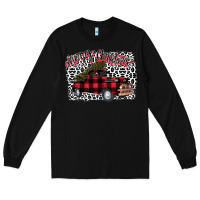 Black Merry Christmas Truck Long Sleeve Tee - Bettercallsaul