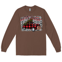 Chestnut Merry Christmas Truck Long Sleeve Tee - Bettercallsaul