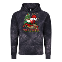 Cloud Black Teacher With Christmas Tree Vintage Hoodie - BundleAndBundleShop
