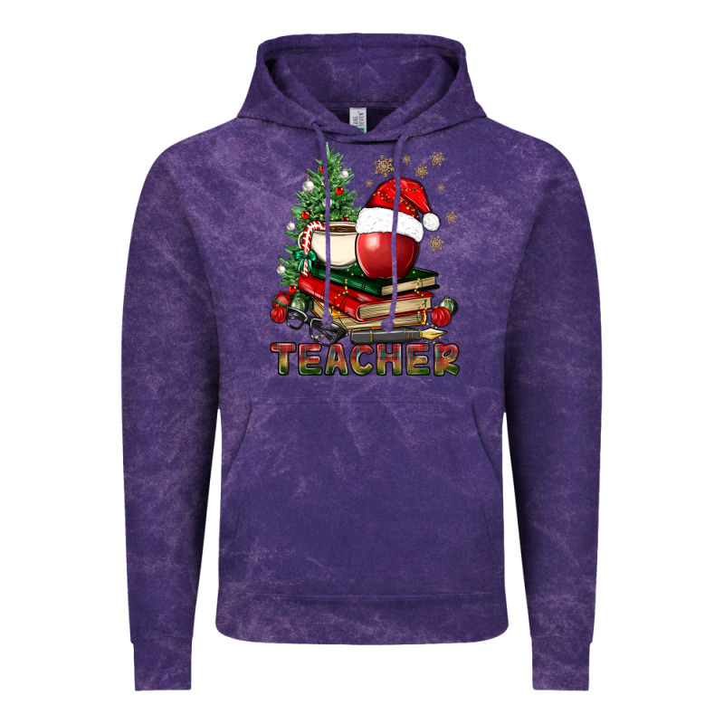 Teacher With Christmas Tree Vintage Hoodie by BundleAndBundleShop | Teevron