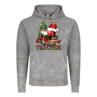 Cloud Rock Teacher With Christmas Tree Vintage Hoodie - BundleAndBundleShop