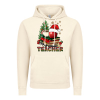 Vintage Artic Teacher With Christmas Tree Vintage Hoodie - BundleAndBundleShop