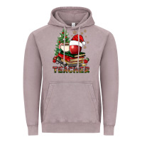 Vintage Zinc Teacher With Christmas Tree Vintage Hoodie - BundleAndBundleShop