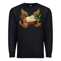 Black joy christmas with baby jesus bbs Premium Sweatshirt - BundleAndBundleShop