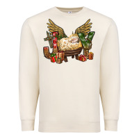 Sandshell joy christmas with baby jesus bbs Premium Sweatshirt - BundleAndBundleShop