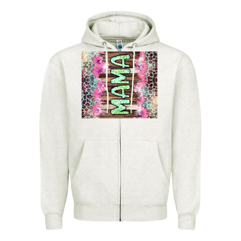Mama Leopard Zipper Hoodie by CowGirlArtShop | Teevron