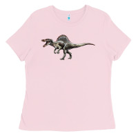 Bubblegum Pink Spinosaurus Ladies Tee - LillyAllenDesigns