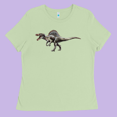 Spinosaurus Ladies Tee Designed By Lillyallendesigns