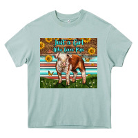 Arona Just A Girl Who Loves Pig Heavy Core Tee - LillyAllenDesigns