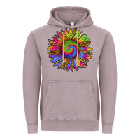 Tie Dye Sunflower Vintage Hoodie | Teevron