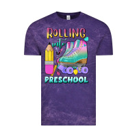 Cloud Purple rolling into preschool Vintage Tee - BundleAndBundleShop